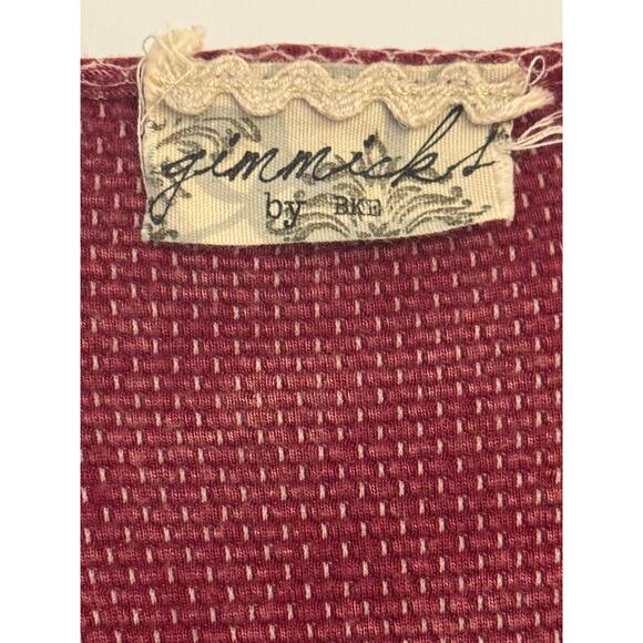 Gimmicks by BKE Mini Dress / Tunic Top – Boho Mesh & Lace – Size S - Picture 3 of 7